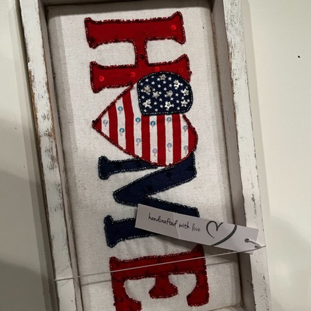 Patriotic Home‎ Decor (Set of 2) / new) - Picture 11 of 14